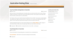 Desktop Screenshot of datingsites-australia.com