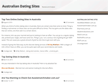 Tablet Screenshot of datingsites-australia.com